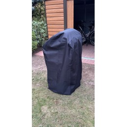 Neperšlampamas juodas grilio dangtelis