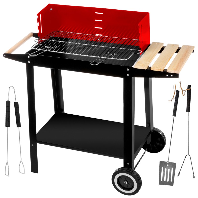 Grill&chill medžio anglies kepsninė su priedais GC0010