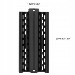 4 pcs. adjustable grill heat shield