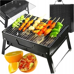 Nešiojama nešiojama medžio anglies kepsninė, didelė