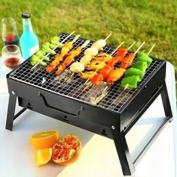 Nešiojama nešiojama medžio anglies kepsninė, didelė