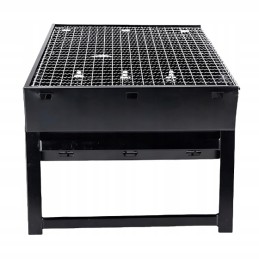 Nešiojama nešiojama medžio anglies kepsninė, didelė