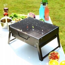 Nešiojama nešiojama medžio anglies kepsninė, didelė