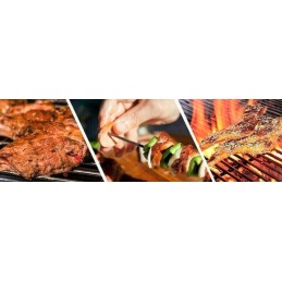 Nešiojama nešiojama medžio anglies kepsninė, didelė