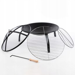 Penkių žvaigždučių „Grill&chill“ 2 in 1 grilio ugniadėžė – gc0018