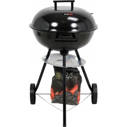 Apvalios anglies kepsninės su 41 cm storio dangteliu