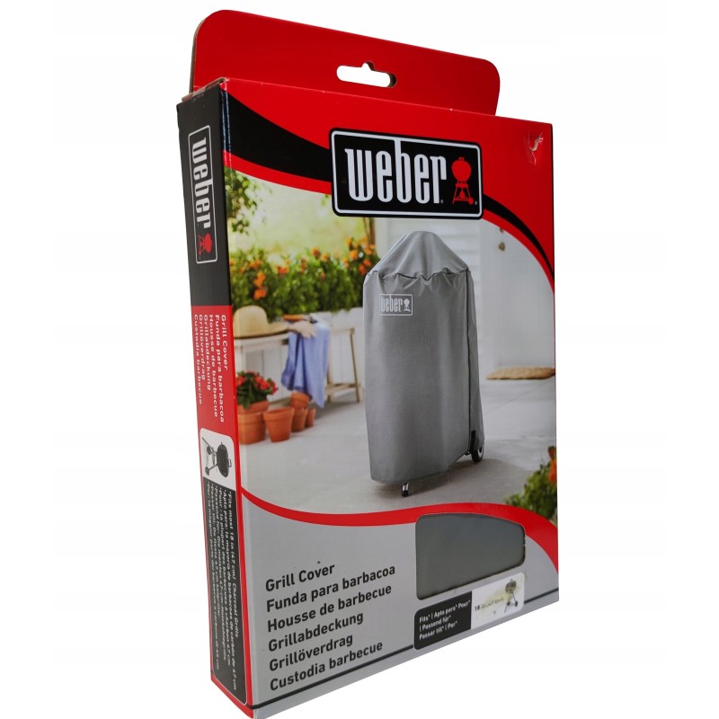 Weber 7175 vandeniui atsparus dangtelis apvalioms kepsninėms 47 cm