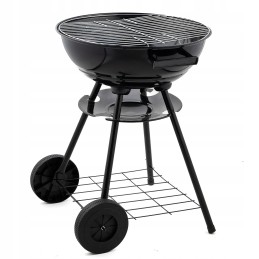 Apvalios nešiojamos anglies kepsninės 43cm x 70cm