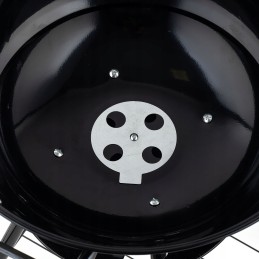 Apvalios nešiojamos anglies kepsninės 43cm x 70cm