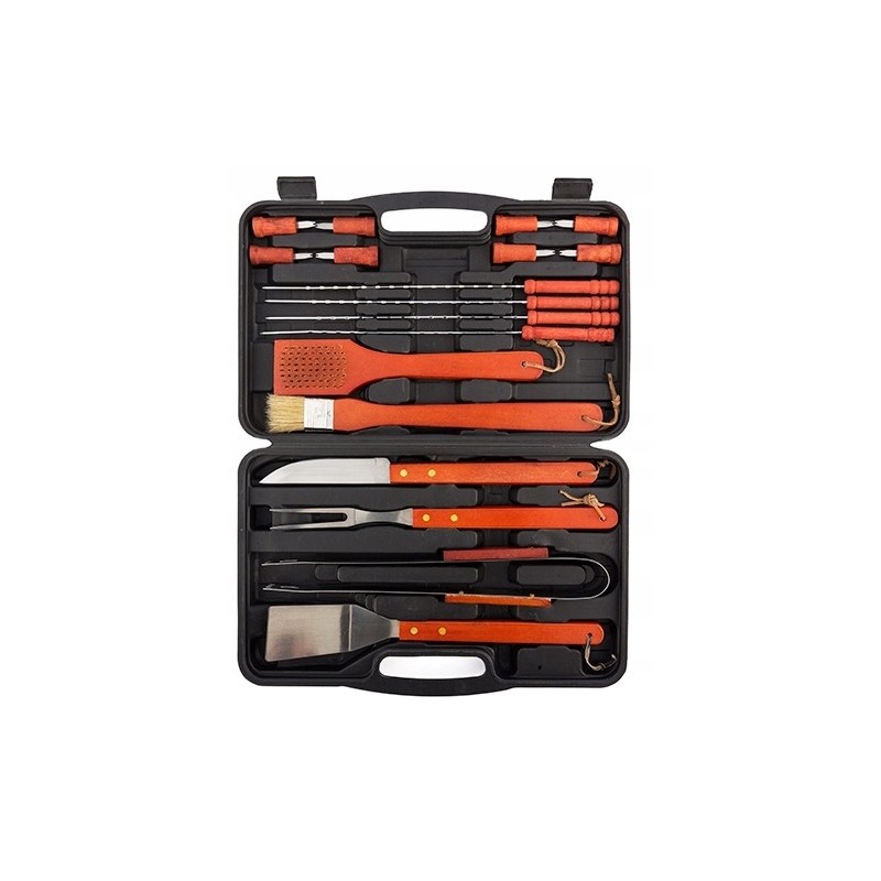 Grilio įrankiai lagamine