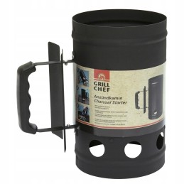 Coal lighting chimney grill chef bbq starter