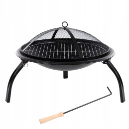 Penkių žvaigždučių „Grill&chill“ 2 in 1 grilio ugniadėžė – gc0018