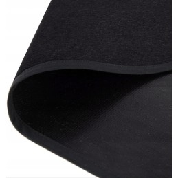 Tulekindel texfire vaip 100x50cm, kaminamatt, must
