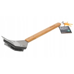 Monolith grill cleaning brush