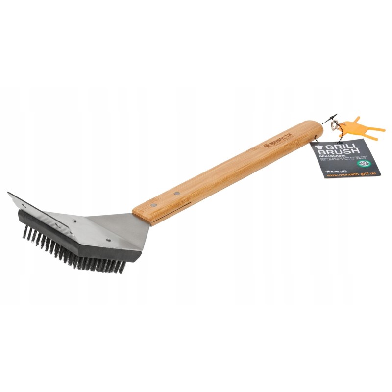 Monolith grill cleaning brush