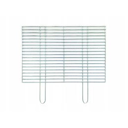 Grilio grotelės 70x60 tobulos, chromuotos, tanki ir stora viela 4 mm