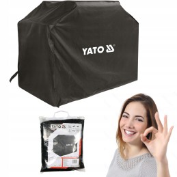 Vandeniui atsparus krušai atsparus grilio dangtelis 130x60x105 cm juodas kietas