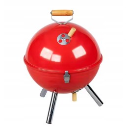 Nešiojami nedideli turistinio sodo anglių griliai su dangteliu