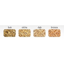 Beech-alder smoking chips, coarse