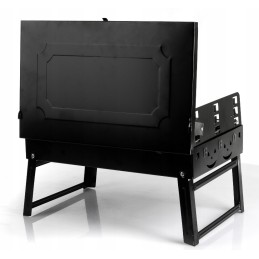 Sulankstomi turistinių anglių grilio priedai