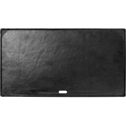 Universal double-sided cast iron grill plate