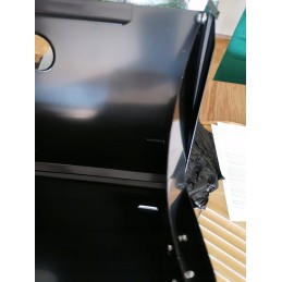 Nešiojama turistinė kepsninė, sulankstomas lagaminas, grotelės