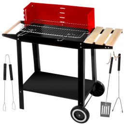 Grill&chill medžio anglies kepsninė su priedais GC0010