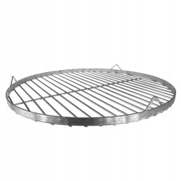 ⭐️Apvalios nerūdijančio plieno židinio grotelės 45cm su pakabinama grandine⭐️