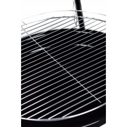 Sodo grilis, židinys su trikojo grotelėmis, skersmuo 45 cm
