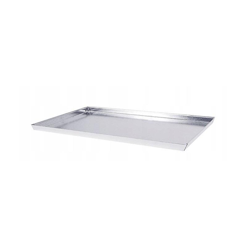 Peleninės židinio grilio skarda stačiakampė cinkuota salame 100x50cm h2