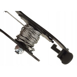 ⭐⭐Grilio ritė šašlykinės grotelės laužo grandinė + virvė lenkiškas karabinas⭐⭐