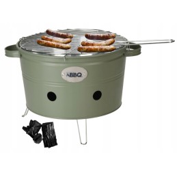 Nešiojamos anglies kepsninės 34,5 cm