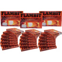 🌟_xDF1F_ ekologiškas degiklis 32 kubeliai x 24 tabletės baltas flambitas