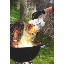 Aukščiausios kokybės anglis medinėms kepsninėms, juoda, 5kg