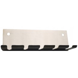 Nerūdijančio plieno kepsninės laužo lazdos 140cm 5 vnt šakutės + kabykla