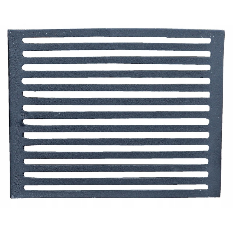 Aukštos kokybės ketaus grotelės, tinkamos daugumai virtuvinių židinių ir atvirų židinių, taip pat visų tipų griliams ir kt.