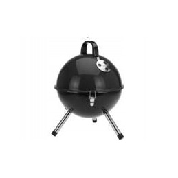 Apvalios juodos anglies sodo kepsninės BBQ 31 cm