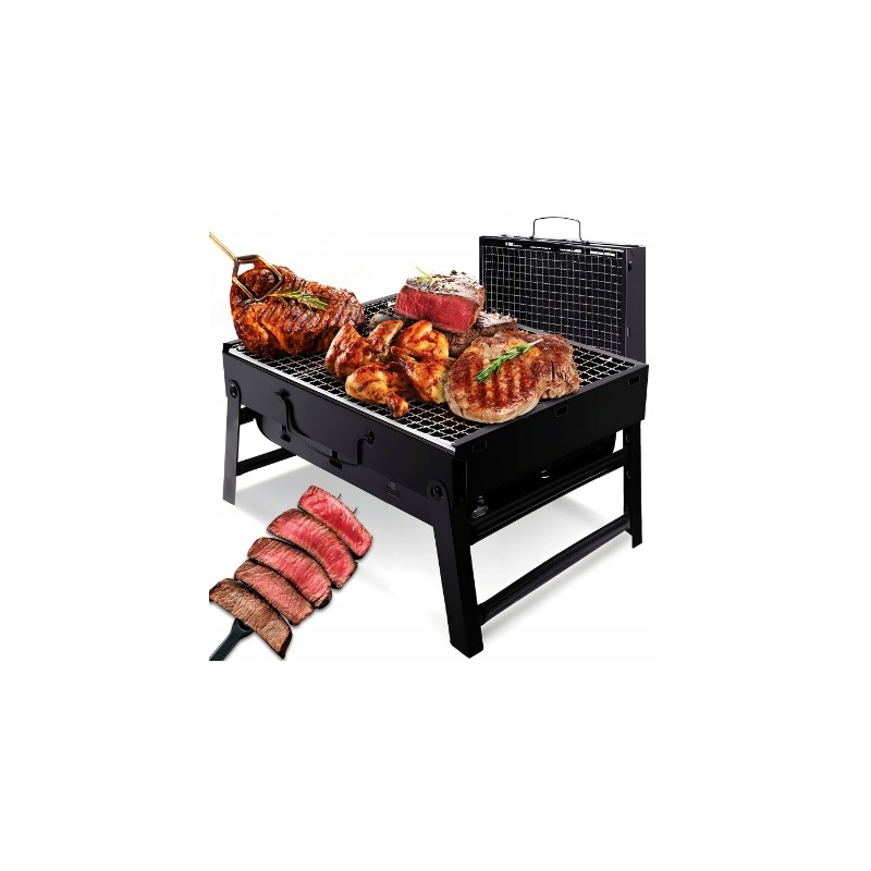 Sulankstoma, nešiojama, nešiojama sodo anglies kepsninė