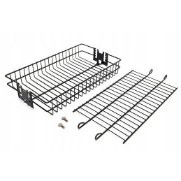 Plokščias keptuvės krepšys