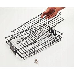 Plokščias keptuvės krepšys