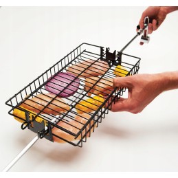 Plokščias keptuvės krepšys