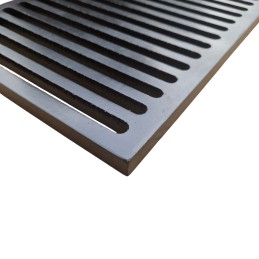 Grotos krosnelės židiniui 26x21, 12mm nerūdijančio plieno