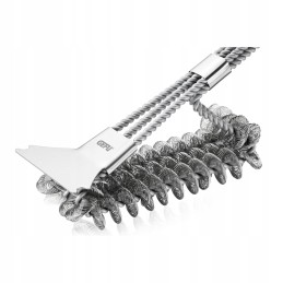 Gefu bbq grill brush steel strong