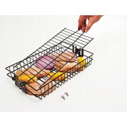 Plokščias keptuvės krepšys