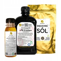 Rūkytų dūmų, rūkytos aliejaus ir rūkytos druskos rinkinys nemokamai