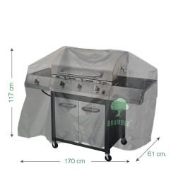 Universalus Landmann dujinio grilio grilio dangtis 170x61x117 cm dydžio