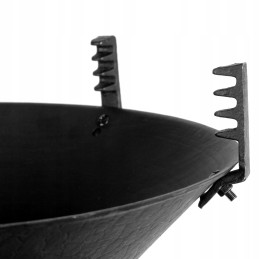 Ugnies duobės anglies grilis ketaus plieno sodo katilas nešiojamas kokybės