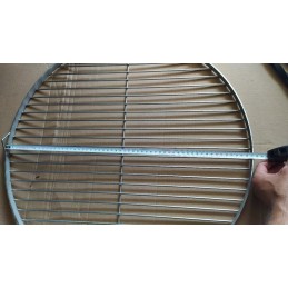 Nerūdijančio plieno grotelės 60 cm su grandine