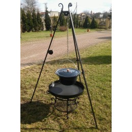 Vengriškas emaliuotas puodas apima 10 litrų