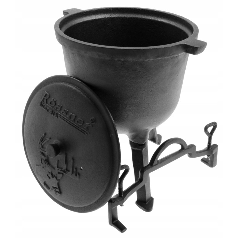 Ketaus medžioklinis virdulys 5l.